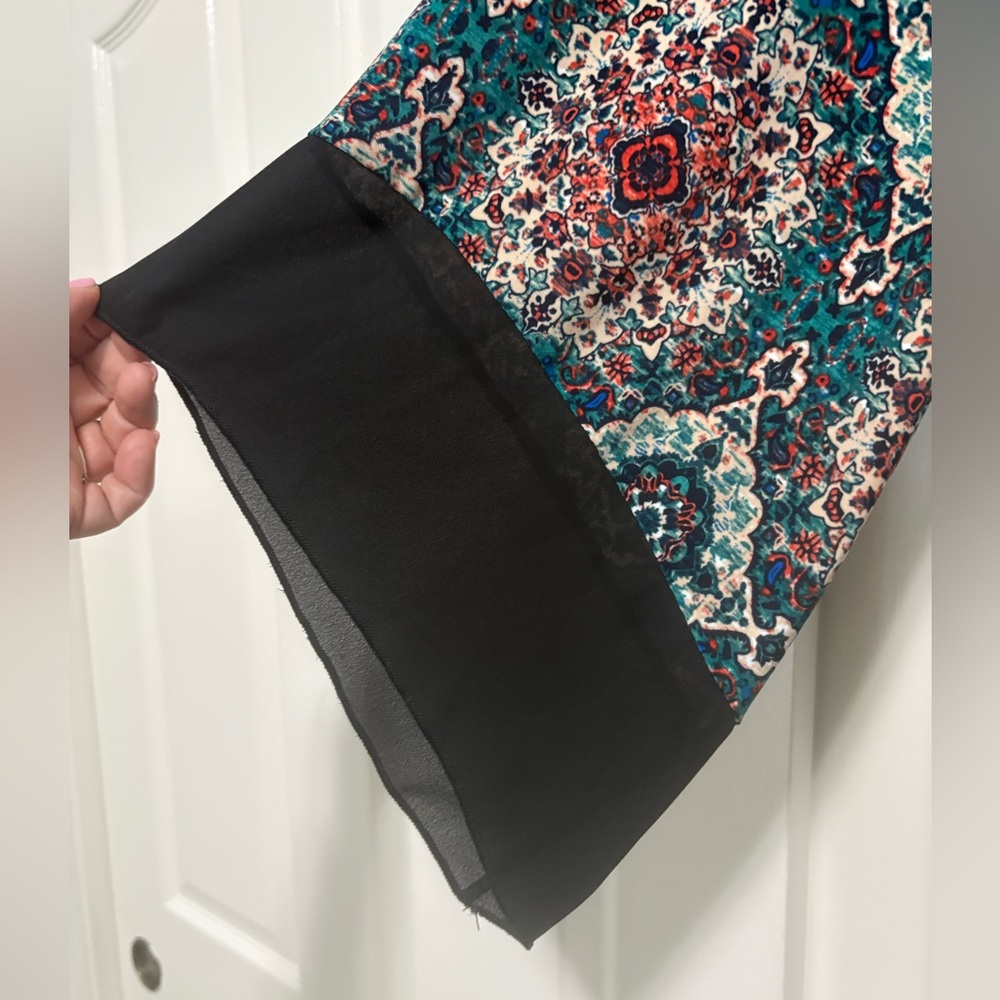 Colorful Tunic Length Top - Picture 5 of 5